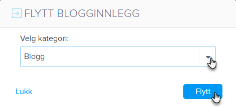 Flytt blogginnlegg