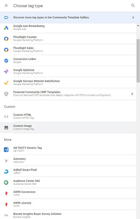 Google tag manager