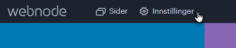Innstillinger