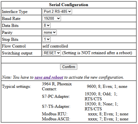 FL-COM - Seriell
