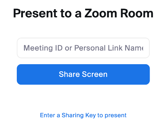 Skriv inn Meeting ID