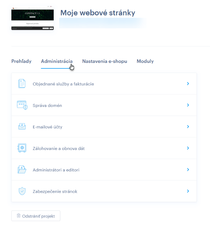 administracia