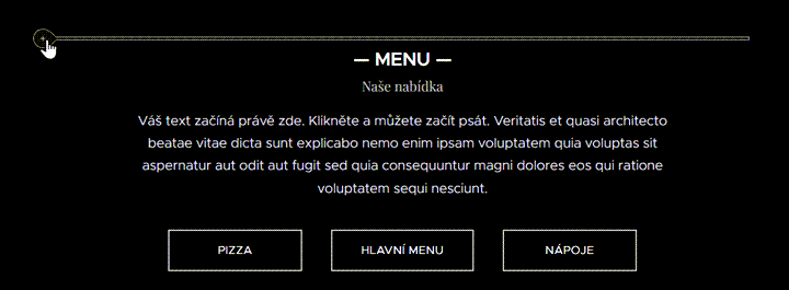 Vložit text