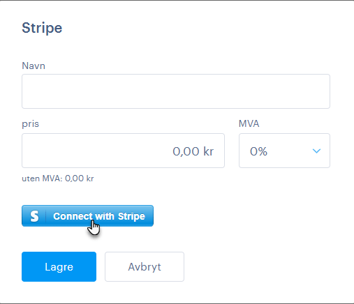 Conect with Stripe