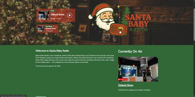 A screenshot of a radio station
AI-generated content may be incorrect.