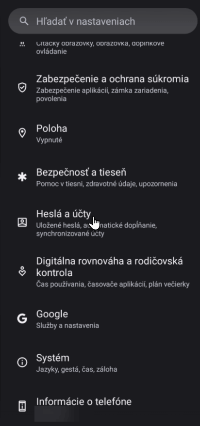 ako-aktualizovat-nastavenia-android- pre-nove-postove-servery