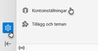 Ändra kontoinställningar i Thunderbird