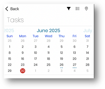 A screenshot of a calendar

AI-generated content may be incorrect.