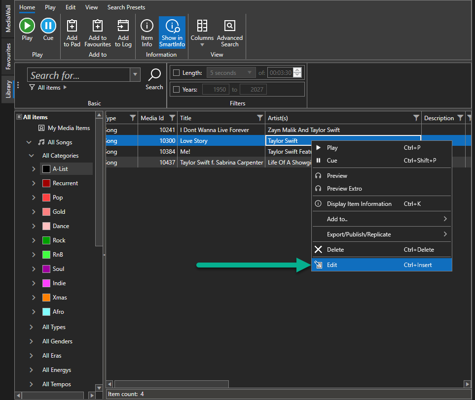 Edit Media Myriad Playout