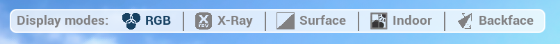 Display modes panel