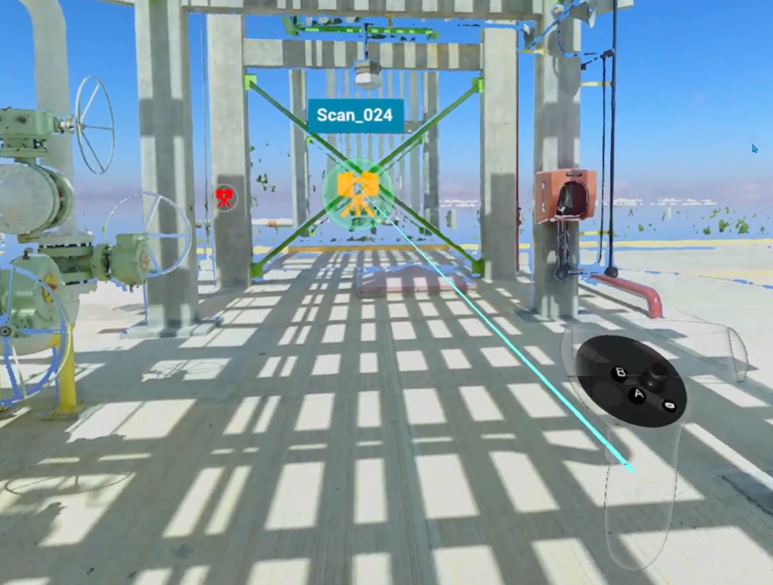 Scan to scan VR