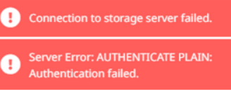 Authentication failed after login