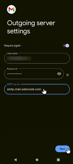 Utgående server