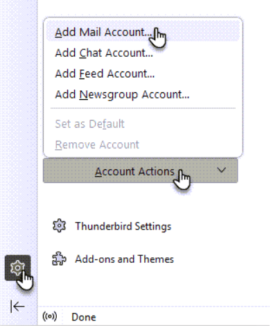 Add Mail Account