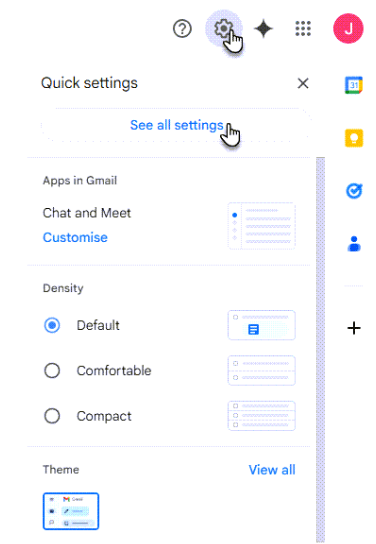 Setter opp Webnode webmail i Gmail