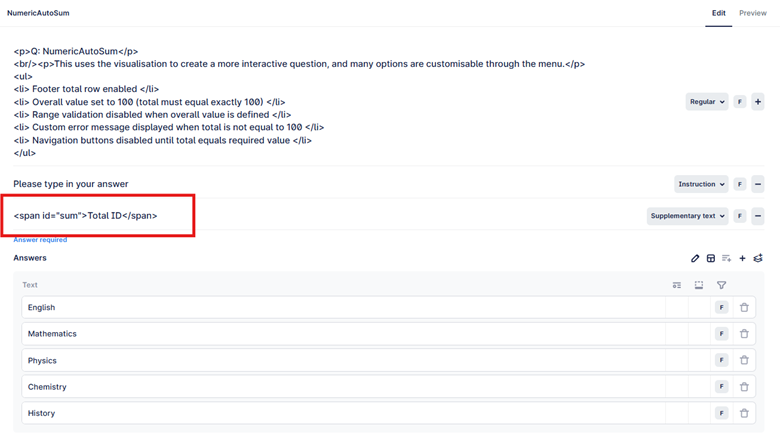The image shows a user interface with a question prompt asking for the sum of two numbers (064+8), and a list of subject choices for the answer.
AI-generated content may be incorrect.