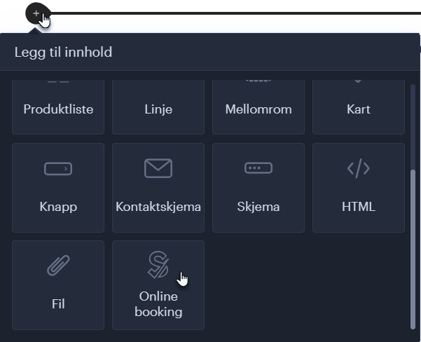 Nytt innhold