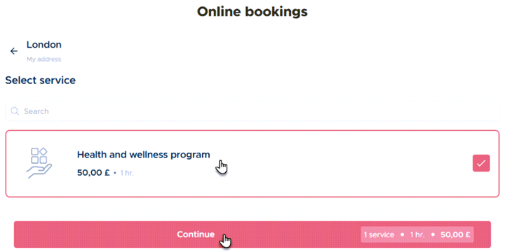 Bestillinger i SimplyBook.me Online Booking