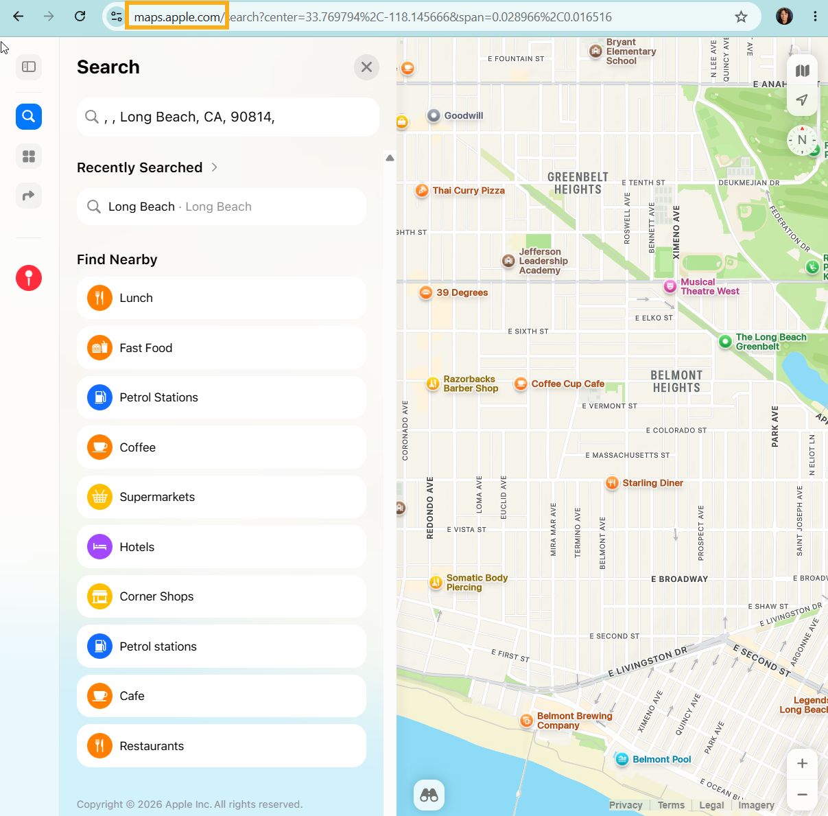 Clients address link opening in Apple Maps in Pet Sitter Plus