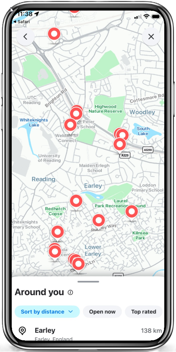 Load a Clients home location using Waze, Google Maps, Apple Maps or default in Pet Sitter Plus