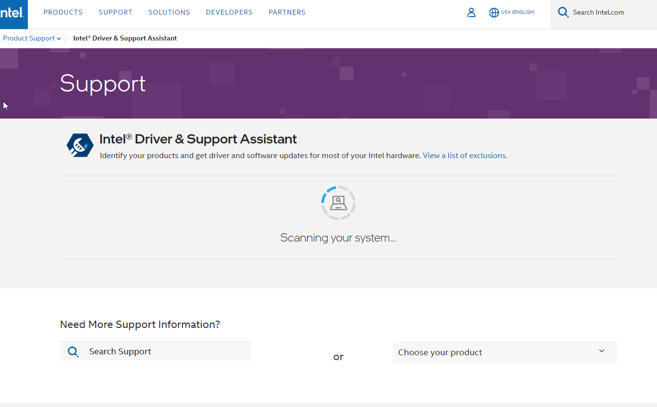 Install Intel Support Assistant Helpdesk IT Portal