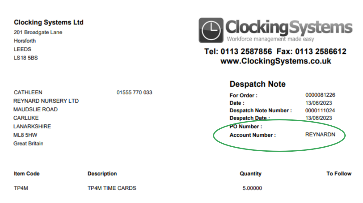 Dispatching Goods Using DPD System Clocking Systems Support
