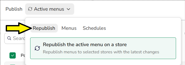 A screenshot of a menu

AI-generated content may be incorrect.