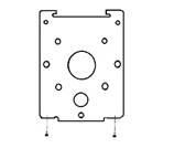 A black and white drawing of a rectangular object

Description automatically generated