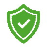 Shield Tick with solid fill