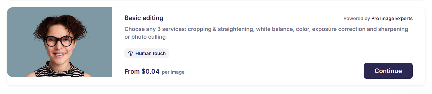 Example of Pro Image Experts editing service
