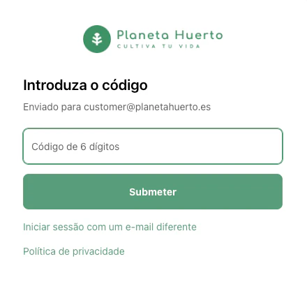 Login code