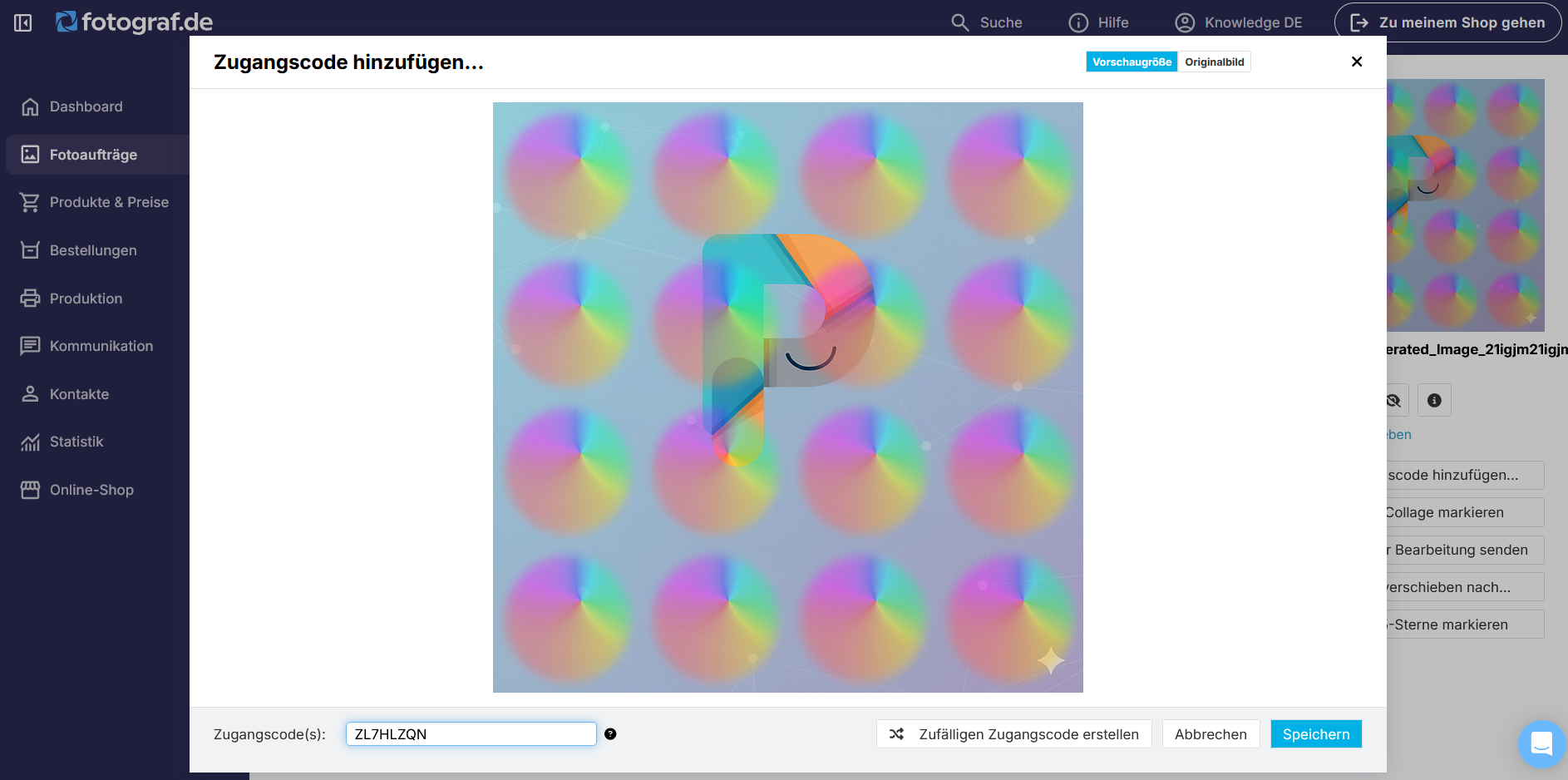 Platzhalterfoto wird manuell getaggt.