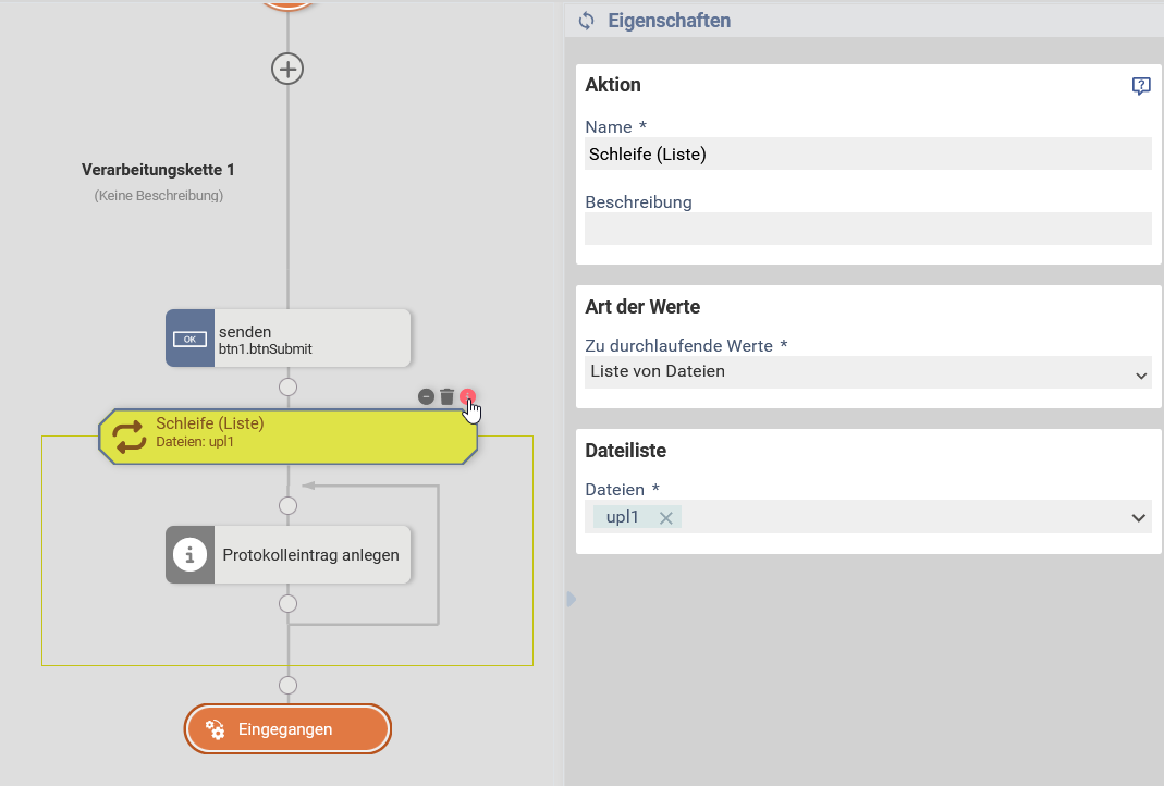 Available placeholder for loops