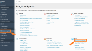 Plesk 587. Port Aktif Etme