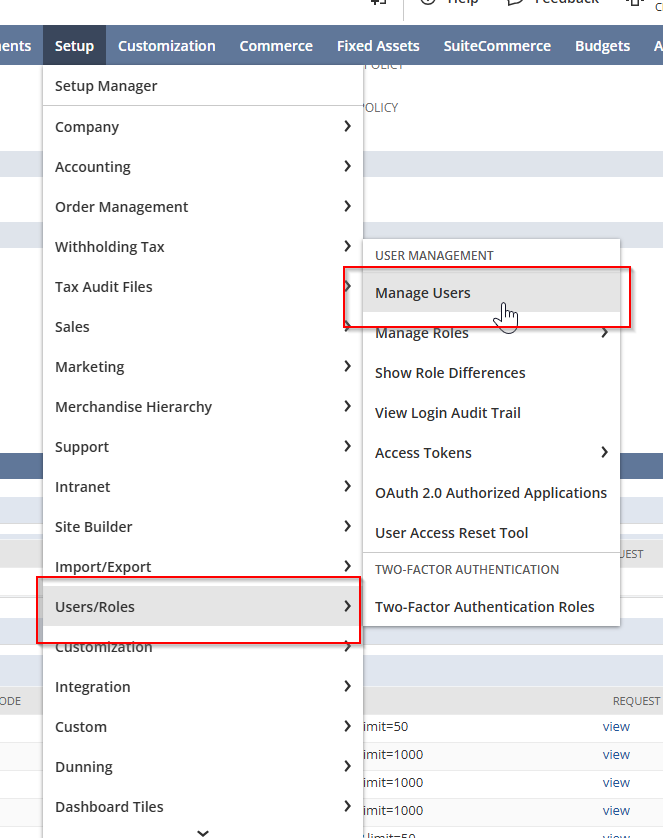 View Billing Information – licence availability