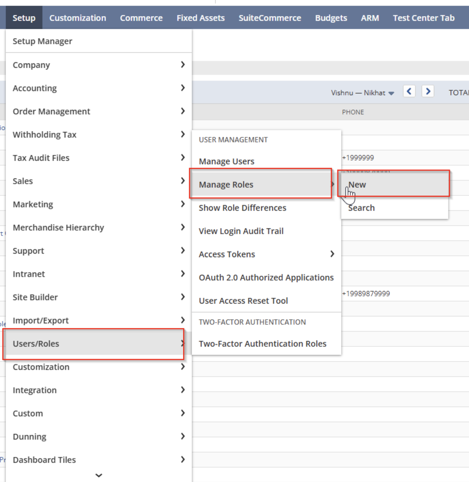 NetSuite URL showing Account ID