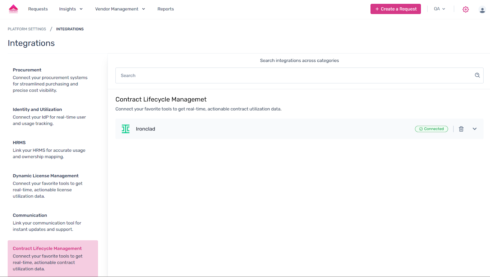 Spendflo – Ironclad successfully connected Spendflo – Ironclad successfully connected