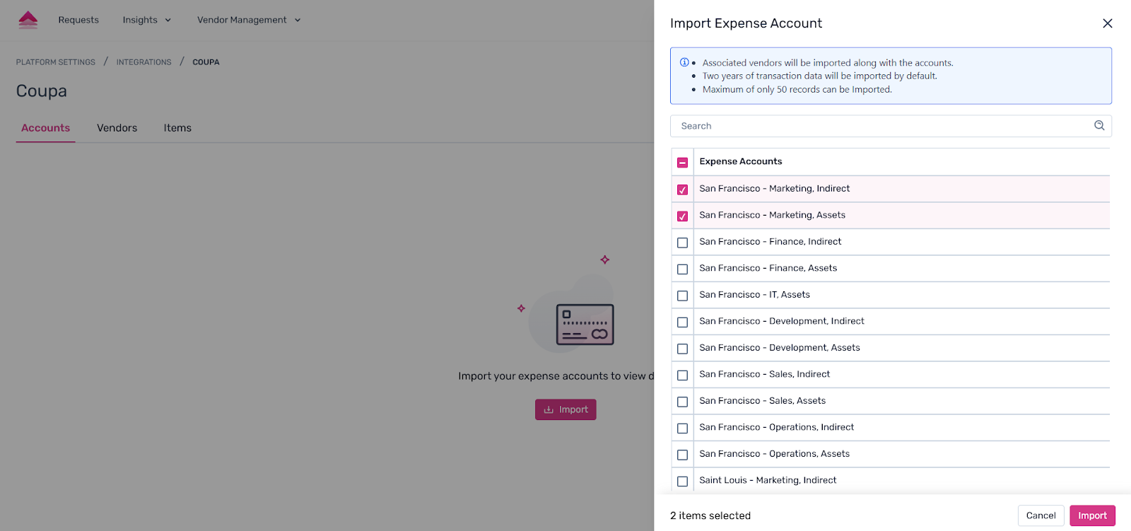 Truto credentials form – Coupa domain, Client ID, Client Secret