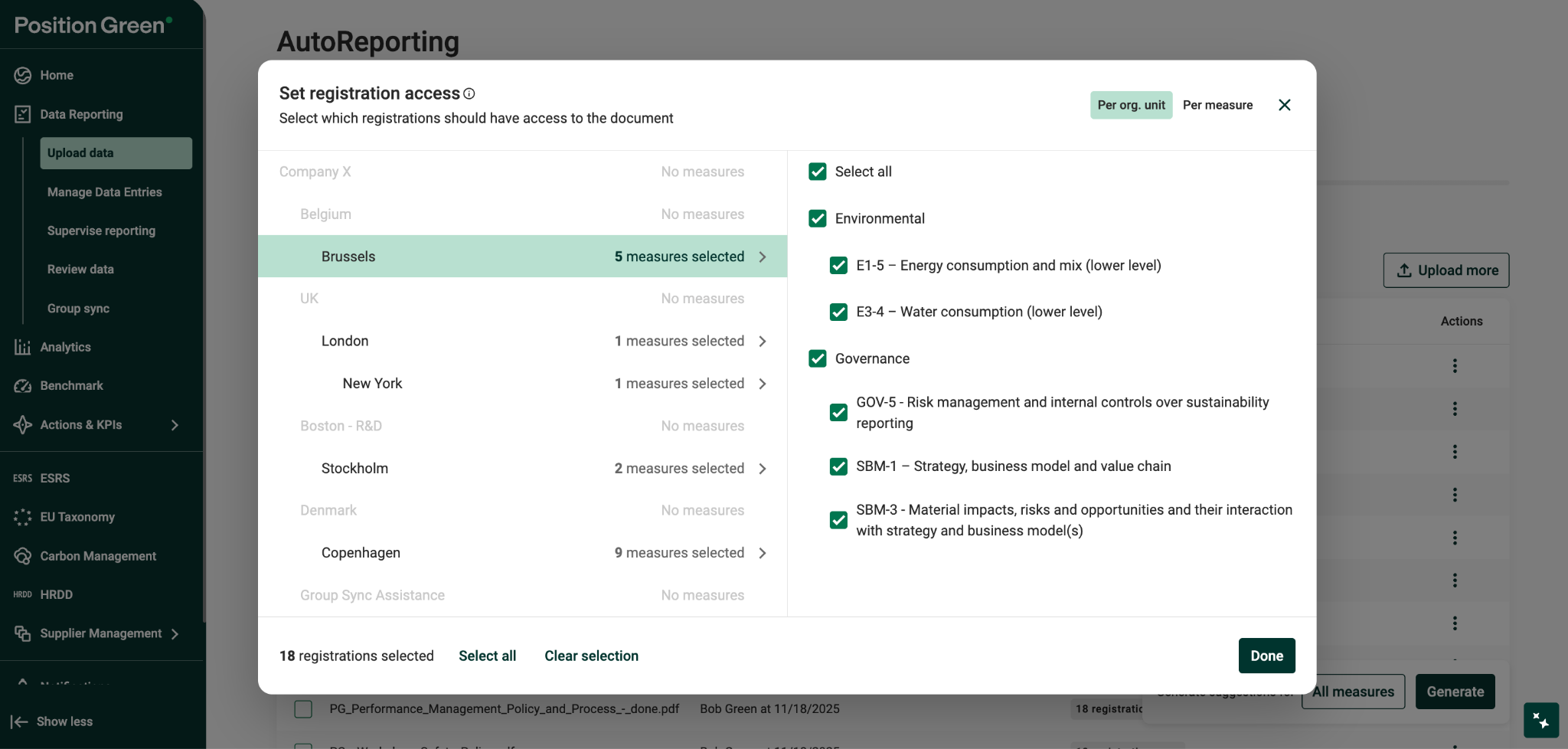 Verify organizational unit mapping