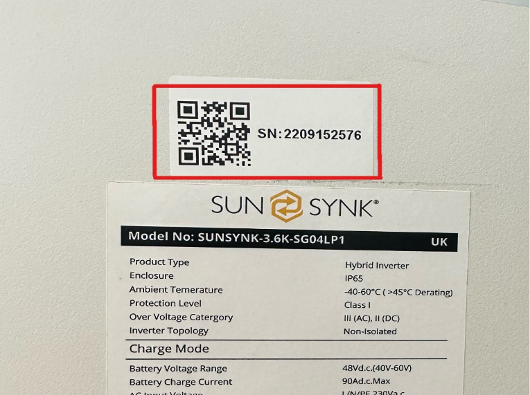 A label on a white surface 
Description automatically generated