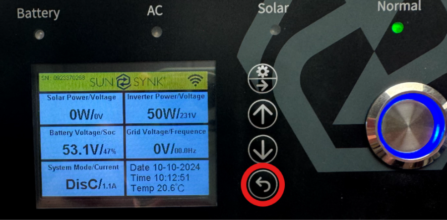 A screen shot of a device 
Description automatically generated