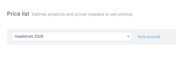 Save pricing settings