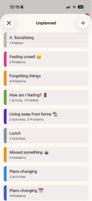 Brain in Hand app screenshot 1