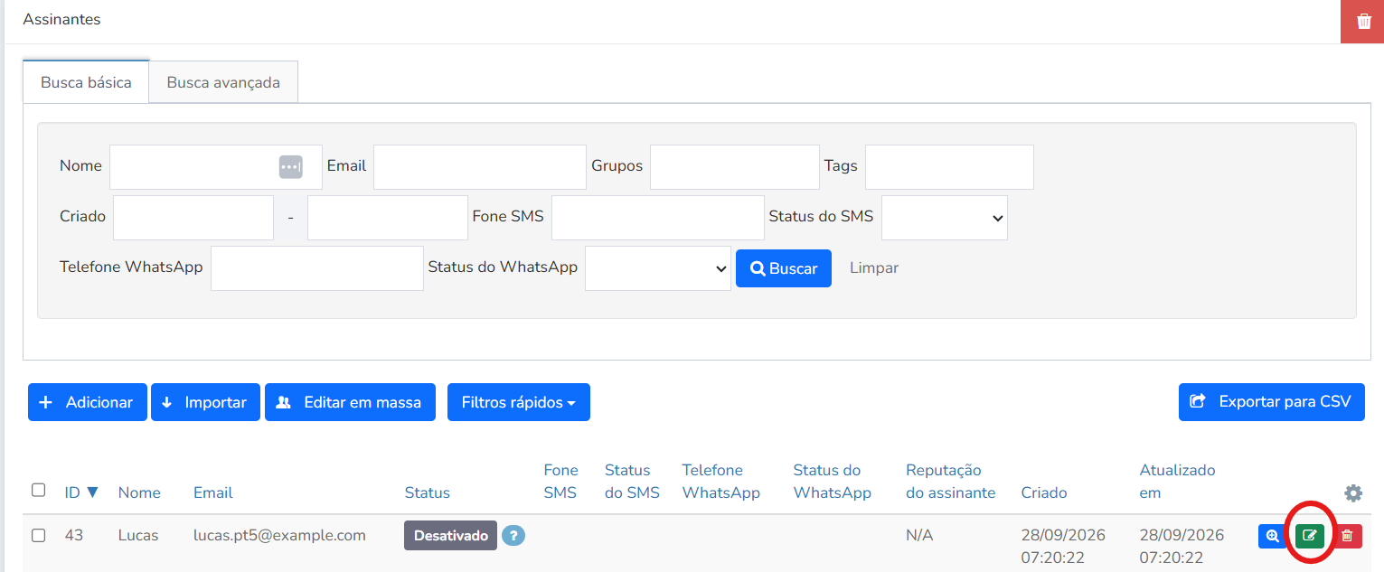 Mailrelay, assinantes banidos