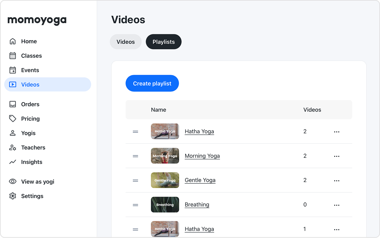 Playlists