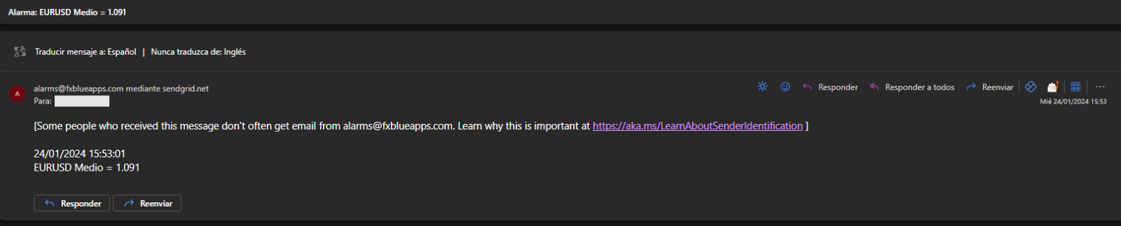 notification, Picture