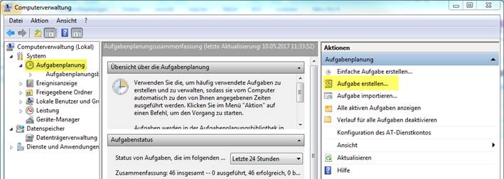 Aufgabe erstellen
