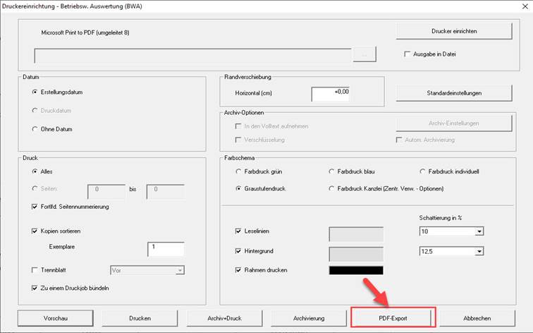 PDF-Export