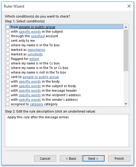 the screenshot of step about auto replying outside organization only in Outlook 4