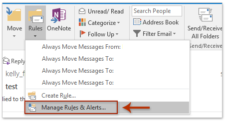 the screenshot of step about auto replying outside organization only in Outlook 1